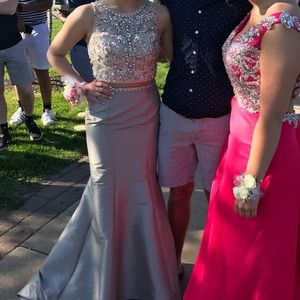 Two Piece Prom Dress